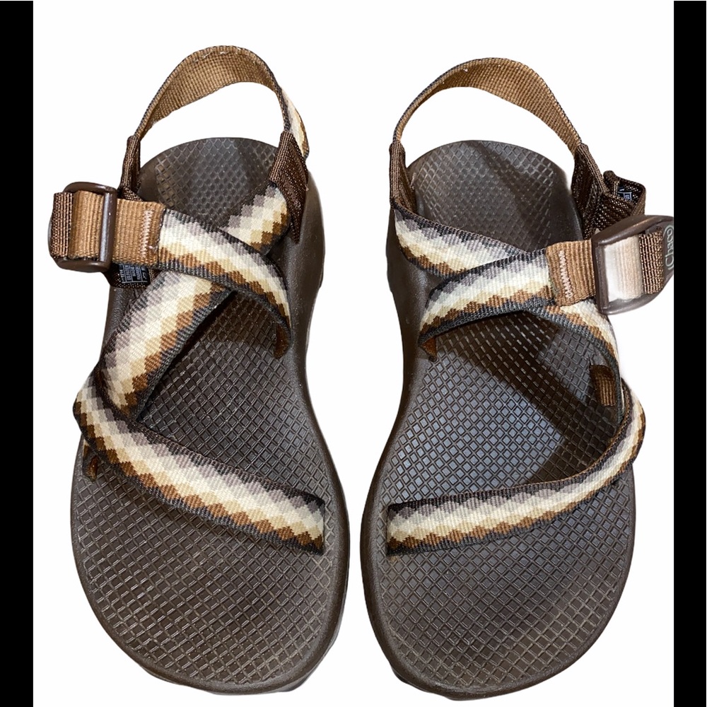 Chaco Brown Z Strap, Vibram Sole Sandal Womens W6
